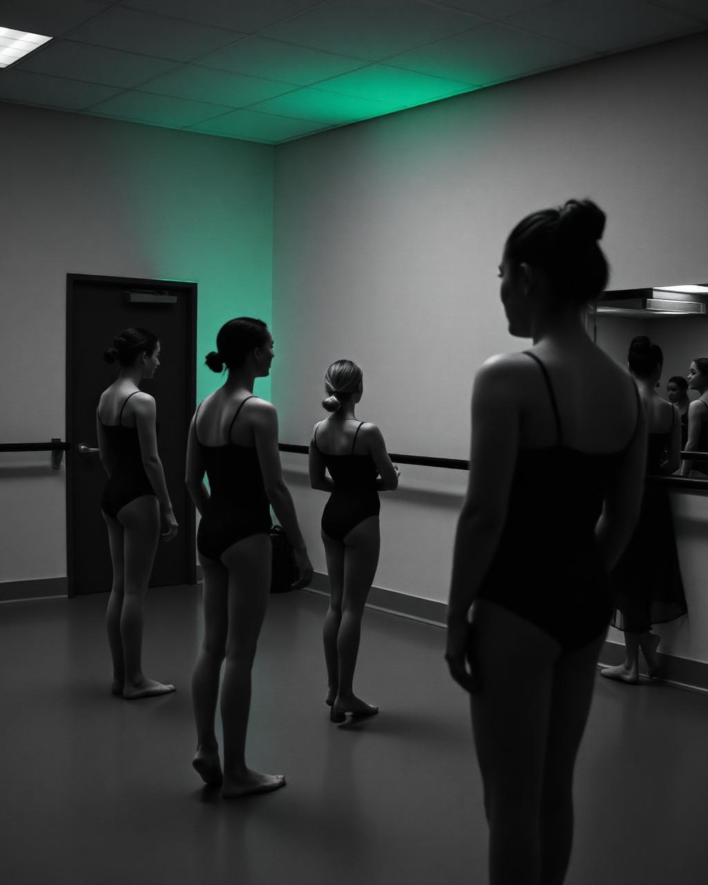 Backstage de bailarinas